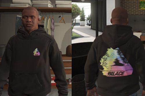 Palace Tri-Smudge Black Pullover